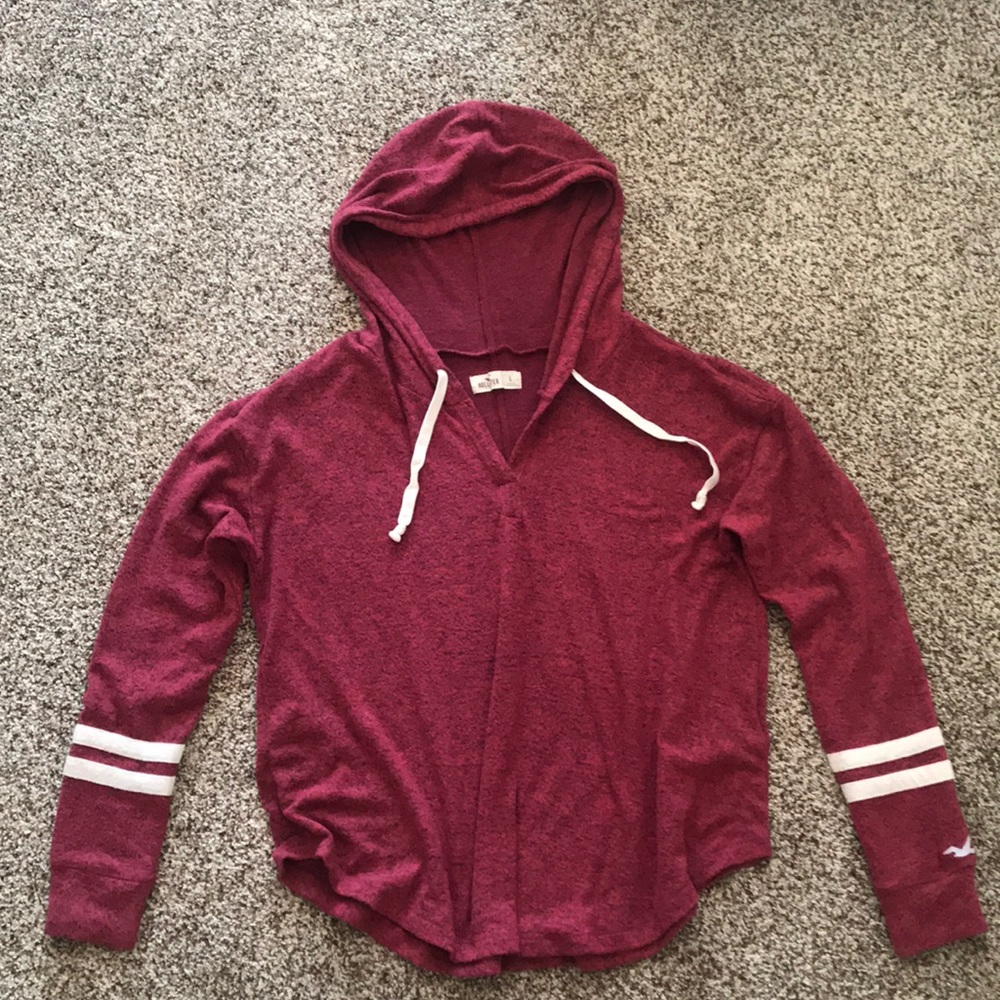Hollister Red pull over